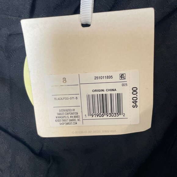 Cushnie x Target NWT Black Asymmetrical Black Leopard Mini Dress - Picture 4 of 7